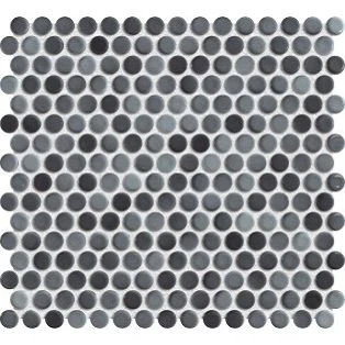 Blue Round Mosaic Tiles