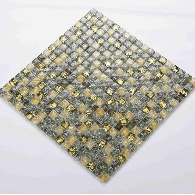 Crackle-Glasmosaik-Fliesen-Backsplash