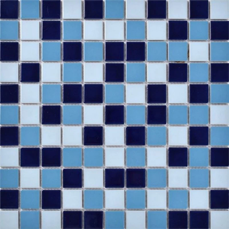 Flower Mosaic Pool Tile